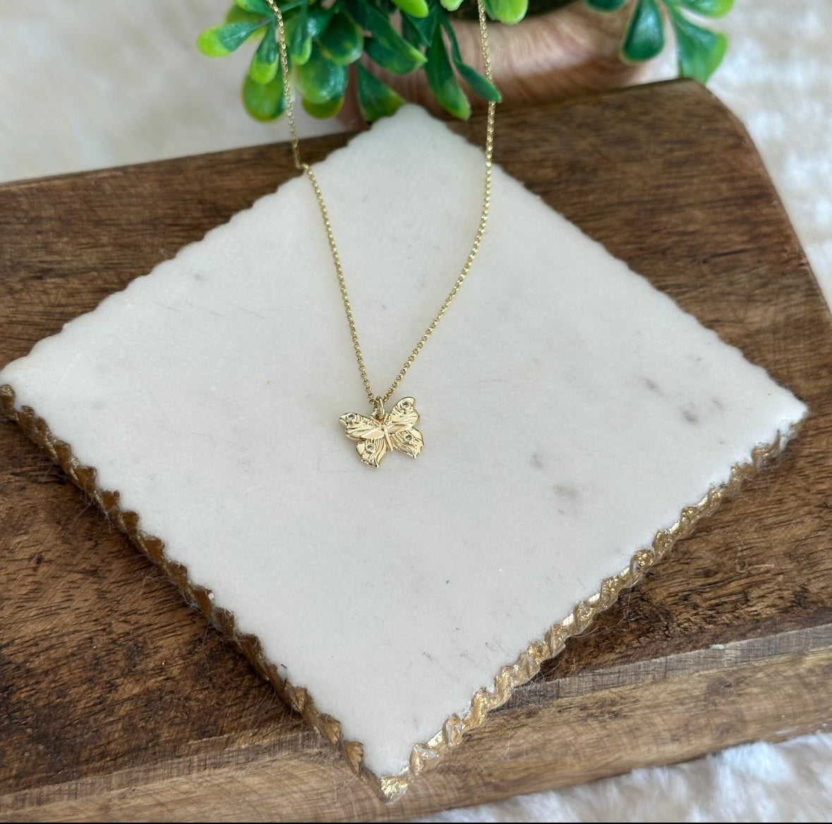 Farfalla Butterfly Necklace-EllyBoutique