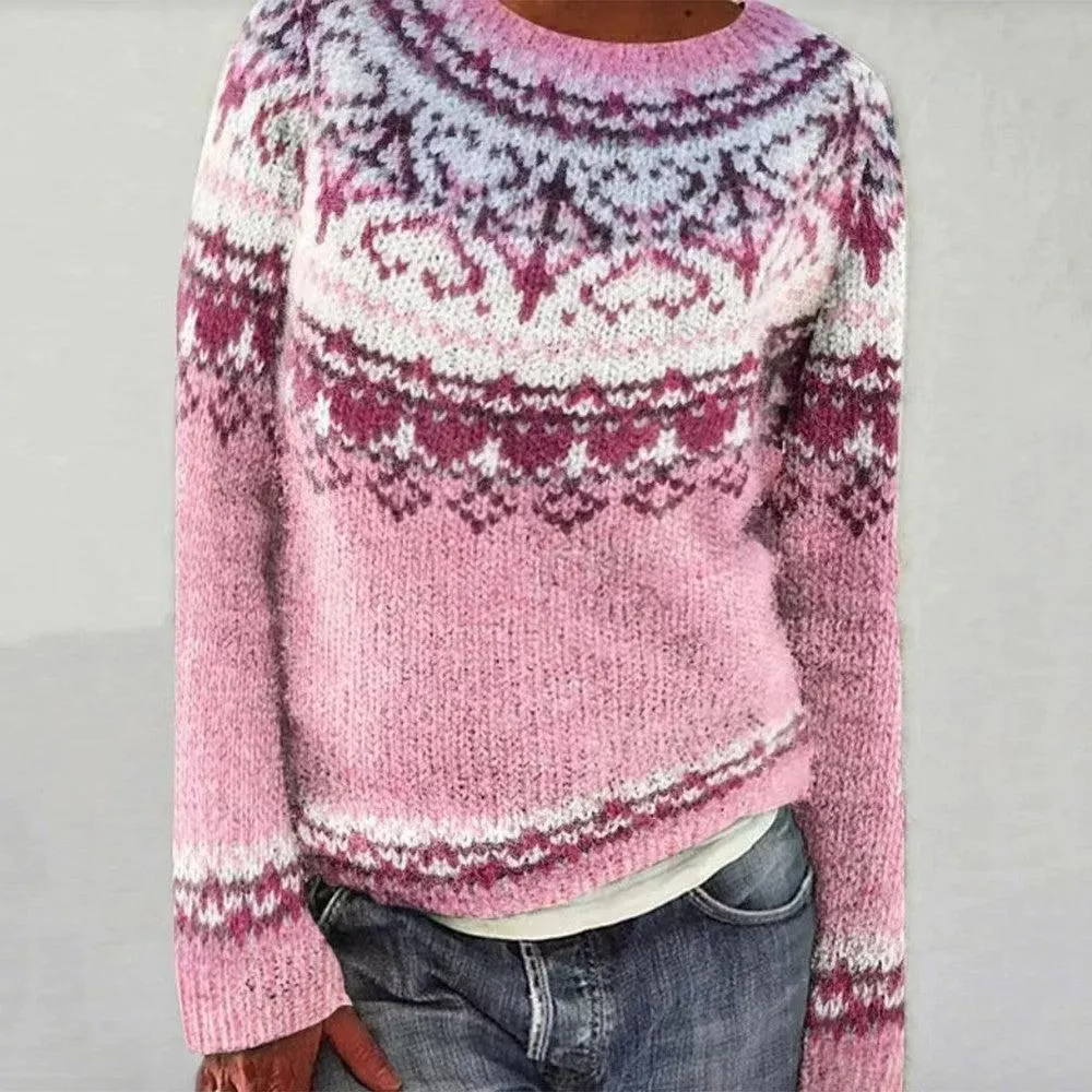 The Aurora Rose Sweater
