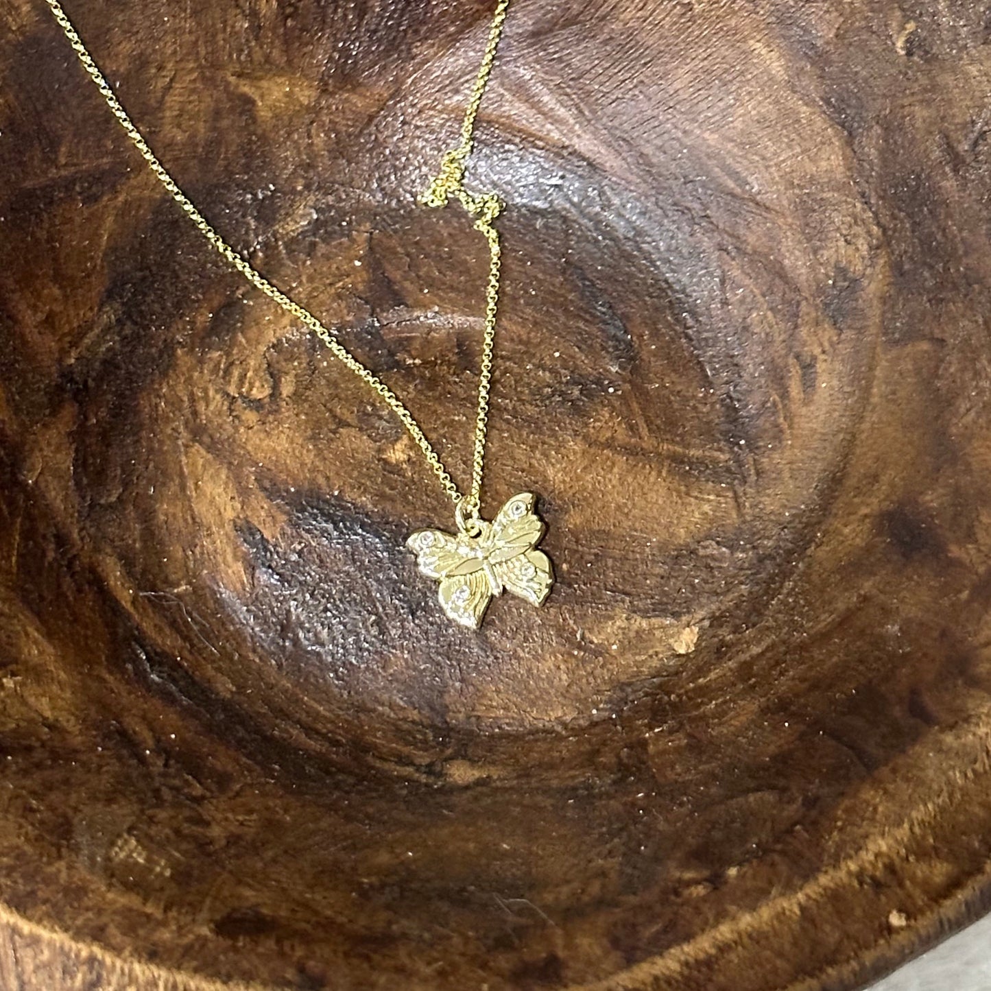 Farfalla Butterfly Necklace-EllyBoutique