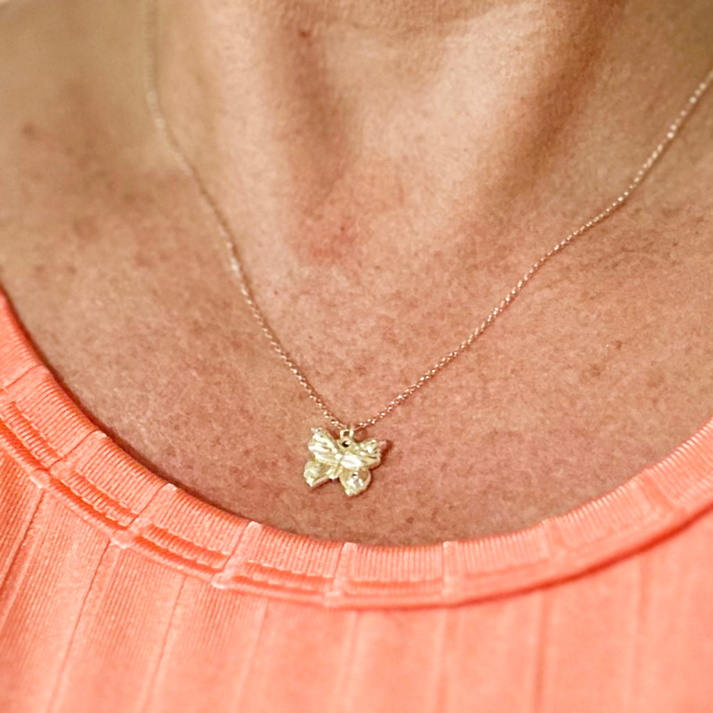 Farfalla Butterfly Necklace-EllyBoutique