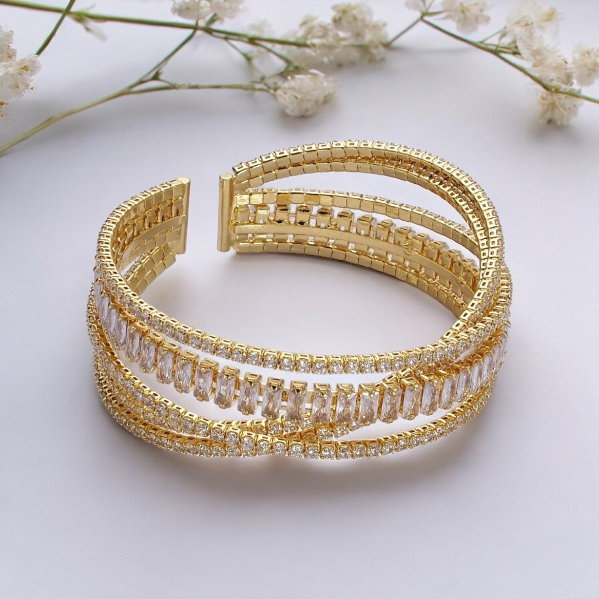 Ginevera Bracelet Cuff-EllyBoutique