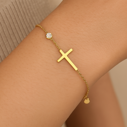 Spiritual Charm Gold Bracelet-EllyBoutique