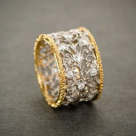 Vintage Zirconia Ivy Ring-EllyBoutique