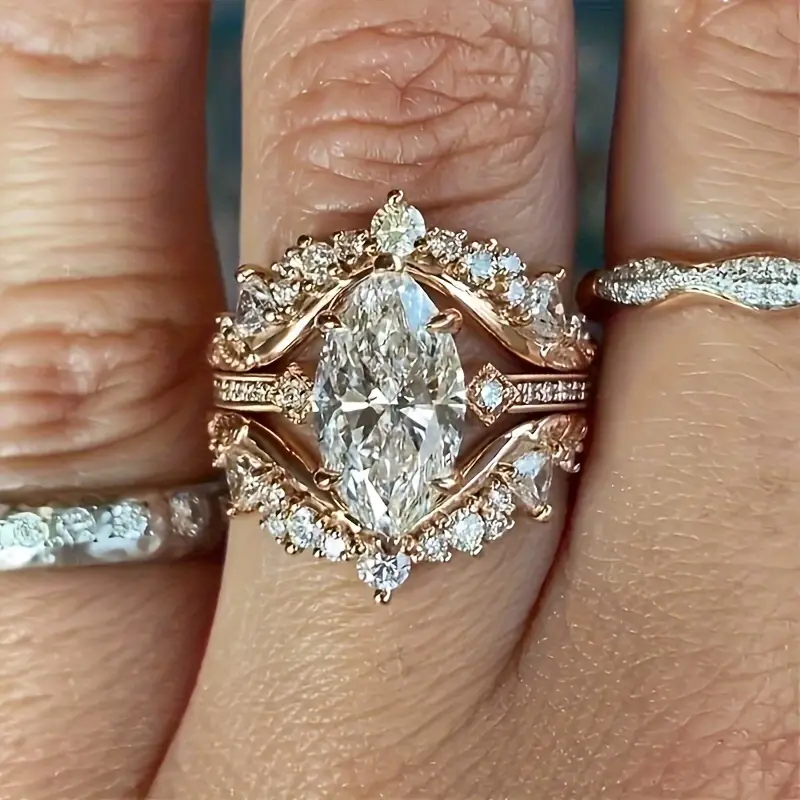 Vintage Elegant Bright Ring-EllyBoutique