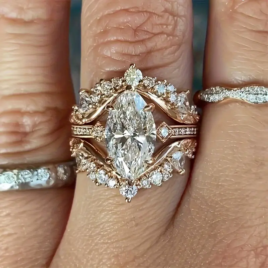 Vintage Elegant Bright Ring-EllyBoutique